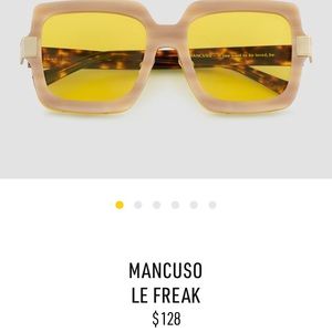 Bonnie Clyde Eyewear Yellow Sunnies